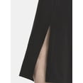 thumbnail image 3 of Time and Tru Women's Midi Column Dress, Sizes XS-XXXL, 3 of 4