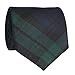thumbnail image 3 of Black Watch Modern Wool Plaid Check Tartan Tie, 3 of 3