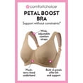 thumbnail image 5 of Comfort Choice Women's Plus Size Petal Boost Underwire Bra, 5 of 6