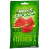 Halls Defense Vitamin C Drops Watermelon - 30 ct