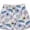 Hibiscus Multi, variant on Boys Swim Shorts Dry Fast 4 Ways Stretch Swimming Trunks with Fun Designs, Floral Lt. Blue, Size: 5/6, Endless Summer