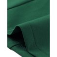 thumbnail image 7 of DARING DIVA Women's Cap Sleeve Top Boat Neck Belted Peplum Tops XL Dark Green, 7 of 7