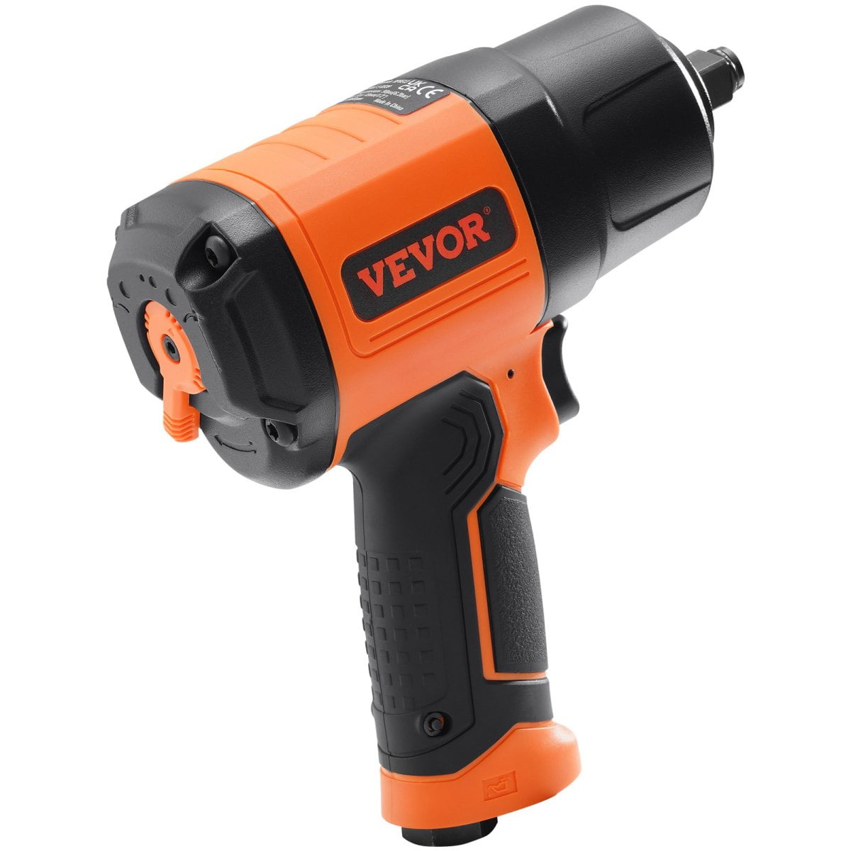 1/2" Square Drive Air Impact Wrench 1400 Ft-Lb Nut-Busting Torque 90-120 PSI Pneumatic Impact Gun for Auto Repair