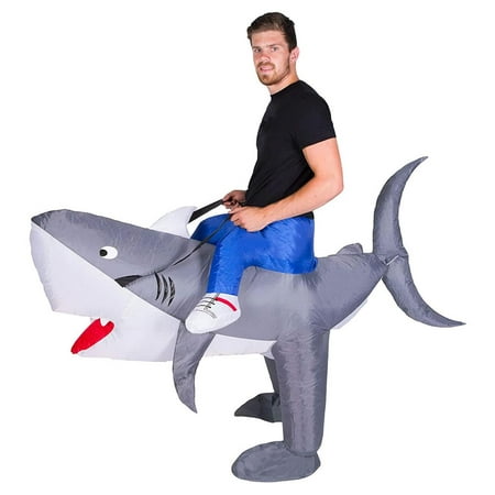 Best Baby Shark Inflatable Costumes 6 Inflatable Shark Fancy Dress Adule size O/S Animal Costume Bodysocks