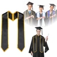 thumbnail image 1 of WIFKLSIIPG Graduation Season Ribbon Etiquette Shoulder Strap Double Layer Solid Color Honorary Silk Shawl Gift, 1 of 5