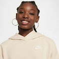thumbnail image 4 of Girls 8-20 Nike Sportswear Club Fleece Oversized Pullover Hoodie Color: Black Size: LARGE, 4 of 4