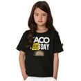 thumbnail image 3 of Taco Tuesday Everyday Mexican Foodie Crewneck T Shirts Boy Girl Teen Brisco Brands L, 3 of 6