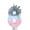 A008- H, variant on Glittering Royalty Number 2 Birthday Candle, Creative Cartoon Design with Sparkling Decor, for Birthday Parties, Cake Toppings, Celebration Events