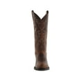thumbnail image 6 of Cowboy Boots for Men Comfortable Mid Calf Boot  Embroidered Cowboy Shoes Brown 10.5, 6 of 8