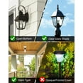 thumbnail image 7 of DEWENWILS Dusk to Dawn Light Sensor Socket with Timer, E26 Bulb Outdoor Light Sensor Socket for Porch, Garage, Garden, Patio, 2 Pack Black, ETL Listed, 7 of 7