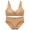 Beige, variant on Bra And Panty Sets For Women Push Up Bra Full Coverage Bras Stretchy Comfortable No Underwire Everyday Bras Convenient Sleep Bra with Seamless Panties