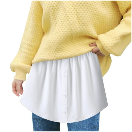 knqrhpse Skirts for Women Mini Skirt Dresses Women s Layered Tiered Sheer Stripe Printing Extender Half Slip Plus Size Skirt White Dress Women Womens Dresses White Xl
