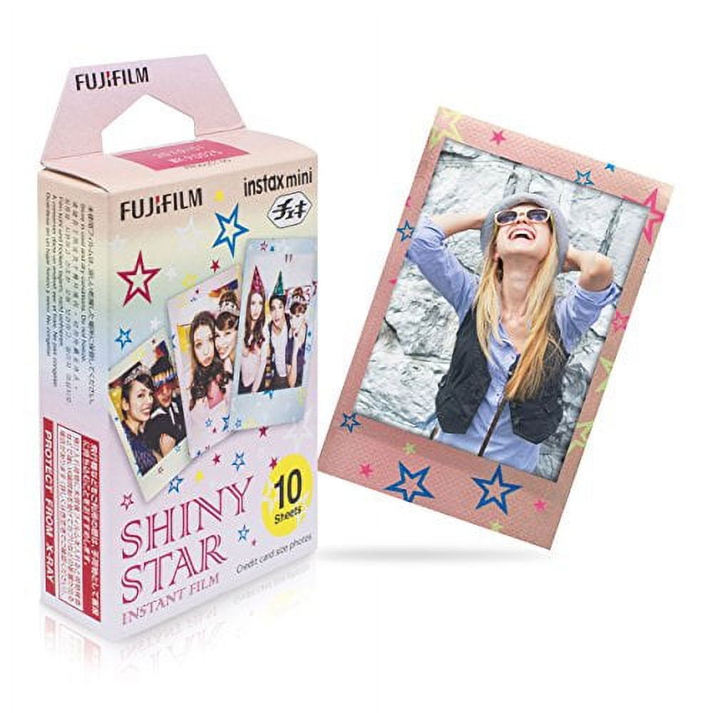 10 FujiFilm Instax Mini 8 Film Shiny Star Instant Film ISO
