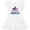 AA-White, variant on Memorial Day Grunge Remembering Those We Have Lost Girls Toddler Dress