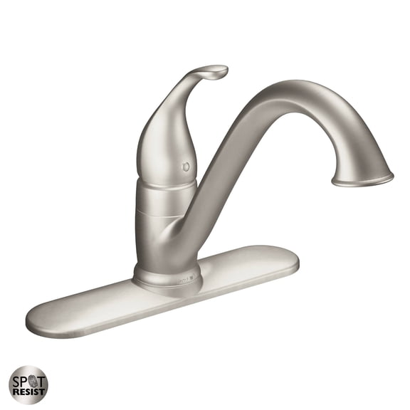 Moen Camerist Spot Resist Stainless One-Handle Kitchen Faucet