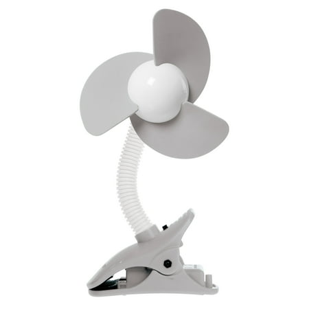 UPC: 9312742522810 | STROLLERBUDDY EZY-Fit Clip-On Fan – GREY/WHITE