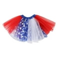 thumbnail image 4 of YunPes Independence Day Girls American Flag Tutu Pleated Tulle Pleated Skirt Winter Vest for Baby Girl, 4 of 5
