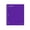 Purple, variant on Staples Durable Poly Cover 1 Subject Notebook College Ruled 8-1/2" x 11" Pink TR51448G/51448