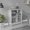 Gray, variant on White Wall Cabinet with Two Doors for Kitchen, Bathroom, Laundry Room - 40x13x20 Inch Space Saving Storage Cabinet by Napoles
