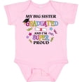thumbnail image 3 of Inktastic My Big Sister Graduated and I'm Super Proud Boys or Girls Baby Bodysuit, 3 of 5