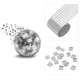 thumbnail image 5 of Adhesive Diy Silver Color Self-adhesive Glittering Mirrors Mosaic Mini Tiles Party Decor, 5 of 5