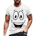 thumbnail image 1 of Xdzjlr T-Shirt Homme Manches Courtes Col Rond Tee Intérieur Extérieur Léger Respirant Chemises Décontractées,m, 1 of 5