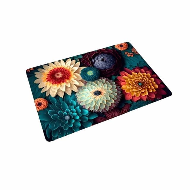 Inodoros para Baños Alfombra de Secado de Absorción de Agua de Barro de Diatoma, Alfombra de Piso Antideslizante de 40x60x1cm para la Ducha Decoración de Baño de Expansión Visual de la Puerta Del Inod