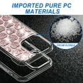 thumbnail image 4 of For Apple iPhone 14 /6.1" Sparkly 3D Design Diamond Shockproof Protective Bling Rhinestone Hybrid Skin Cover ,Xpm Phone Case [ Heart Pink ], 4 of 4