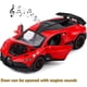thumbnail image 2 of Bugatti Divo Diecast Metal Model Cars for Boy Toys Age 3-12 Pull Back Vehicles with Music Doors and Hood Can Be Opened(RED), 2 of 4