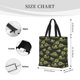 thumbnail image 3 of Balery Light Green Excavator Bolsa de Mano para Mujeres con Cremallera, Bolsa de Gimnasio con Compartimentos, Bolsa para Laptop, Bolsa para Trabajo, 3 of 7