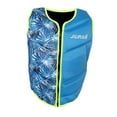 thumbnail image 2 of Chaleco Salvavidas Para Niños, Chaleco Para Deportes Acuáticos, Transpirable Para Navegar, Nadar, Surfear Patrón Azul L, 2 of 9