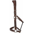 thumbnail image 2 of Henri de Rivel Padded Crystal Halter - Australian Nut - Pony, 2 of 2
