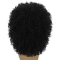 thumbnail image 6 of LUXLUXE Zenobia Curly Kinky 18 in Long Half Wig Mix Human Hair and Synthetic Fibers, 6 of 7