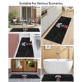 thumbnail image 4 of Eat Sleep Game Repeat Front Door Mat Cartoon Game Consoles Retro Welcome Doormat Indoor Outdoor Entrance Floor Mat Non-Slip Washable Runner Rug for Front Porch Decor 20x63 Inch, 4 of 6