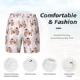 thumbnail image 5 of Lsque Mens Swim Trunks Dachshund Dog Puppy Pattern - Bathing Suit Compression Liner - Beach Swim Shorts Swimwear - (S-3XL) - Stretch Quick Dry -Small, 5 of 9