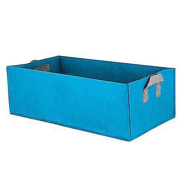 Bolsas para cultivo de plantas CHAO maceta para vegetales cama de plantación elevada 50x30x20cm azul