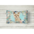 thumbnail image 2 of Carolines Treasures CK3401PW1216 Yorkie Canvas Fabric Decorative Pillow 12H x16W multicolor, 2 of 4