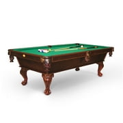 Livingston 8-foot Billiard Table -- Mahogany, Green Felt