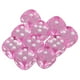 thumbnail image 4 of Paquete de 10 Dados Acrílicos D6 de Seis Caras Sunnimix Juego de roles de dados de seis caras Color Rosa, 4 of 7