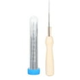 thumbnail image 2 of Wool Felting Needle, Easy To Carry Wooden Handle Needle Felting Pack  For DIY For Wool Felting, 2 of 8
