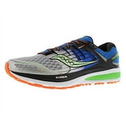 Saucony Men's Triumph Iso 2 Blue / Silver Slime Ankle-High Tennis Shoe - 9.5M