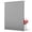 Gray(100% Blackout), variant on BERISSA Cordless Blackout No Drill No Tools Cellular Shades, Pull Down Window Blinds,White,34" W x 72" H