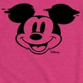 thumbnail image 3 of Disney - Mickey & Friends - Mickey Face Glitch - Toddler And Youth Girls Short Sleeve Graphic T-Shirt, 3 of 5