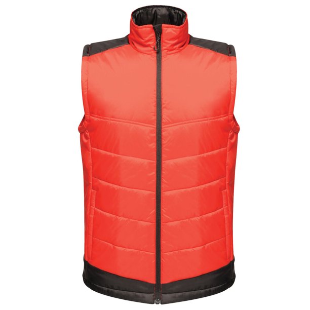 Regatta - Chaqueta Softshell Uproar para Hombre (Rojo Clásico, Negro)
