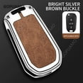 thumbnail image 6 of For Peugeot B 3 Buttons Key Case 207 307 308 607 CC CW Expert Partner Tepee Keyless Shell Zinc alloy+leather Key Case Cover, 6 of 29
