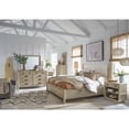 thumbnail image 3 of Salt Life Home Sunset Cove Sanibel Brown King Panel Upholstered Bed, 3 of 10