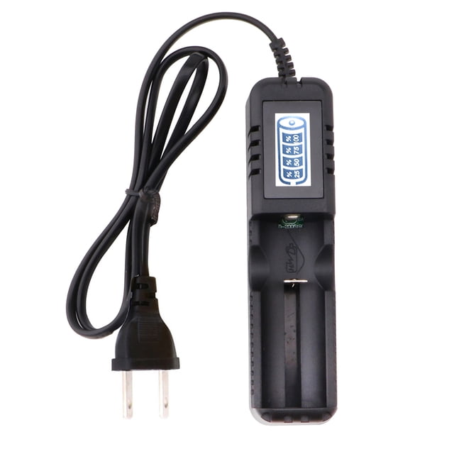 Cargador de batería LCD 18650 Wdftyju 1 ranura para EE UU 4,2 V