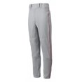 thumbnail image 1 of Pantalón Mizuno Premier Piped para Hombre Gris-Rojo Poliéster, 1 of 6