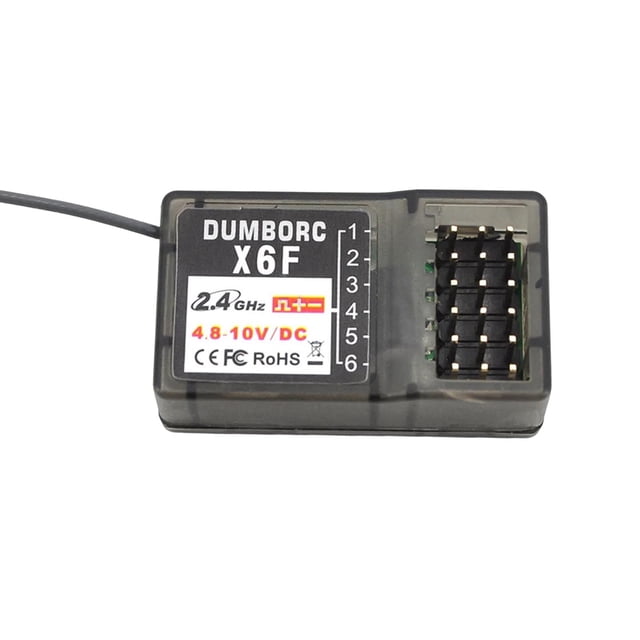 Receptor de transmisión compatible con accesorios RC RC para X4 X5 X6 X6P RC Ship Hugtrwg Para estrenar