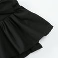 thumbnail image 5 of XEGLSBU Skirts for Girls 10-12 Girls' Summer Half Skirt Puff Pants Skirt Low Waist A Line Short Skirt Skirts for Girls 12-14 Red Fringe Black Size 3-4 Years, 5 of 9
